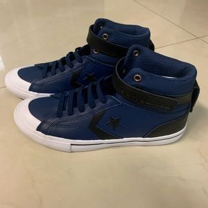 Brand new! Blue Converse high tops